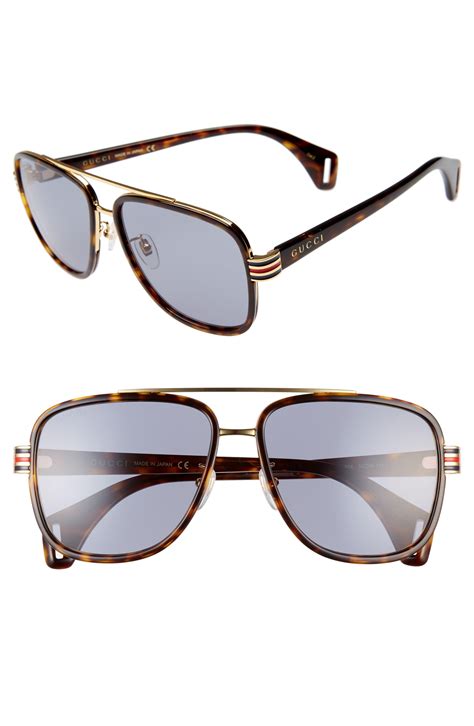 gucci aviators men's sunglasses|gucci havana sunglasses men's.